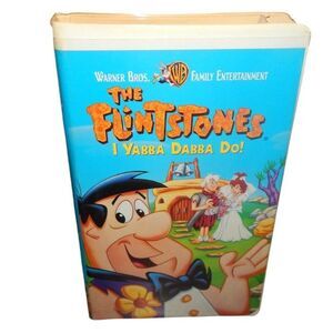 THE FLINTSTONES I Yabba Dabba Do! vintage VHS in original plastic clamshell case